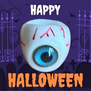 Eyeball 👁️ Acrylic Plastic Ring Halloween